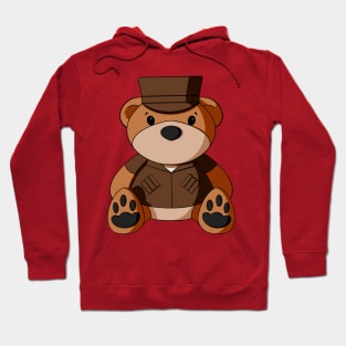 Marine Teddy Bear Hoodie